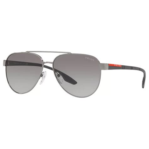 prada linea rossa gunmetal|Prada Linea Rossa PS 54TS Lifestyle 58 Grey .